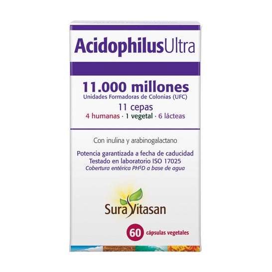 Sura Vitasan Acidophilus Ultra 120 Cápsulas