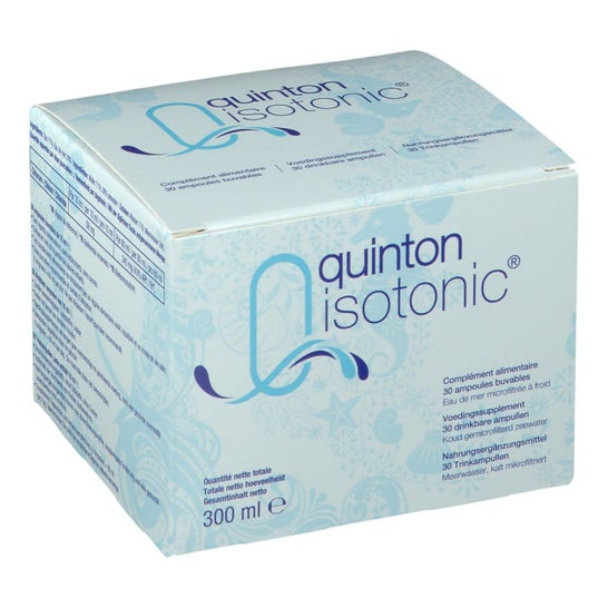 Quinton Isotonic 30 ampolas  x 10ml