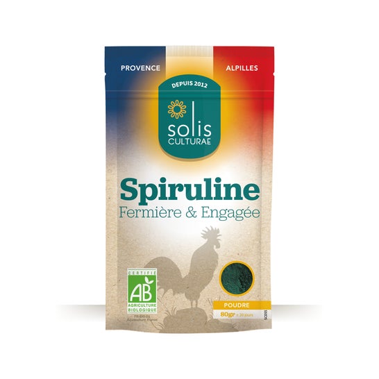 Solis Culturae Spirulina em Pó 80g