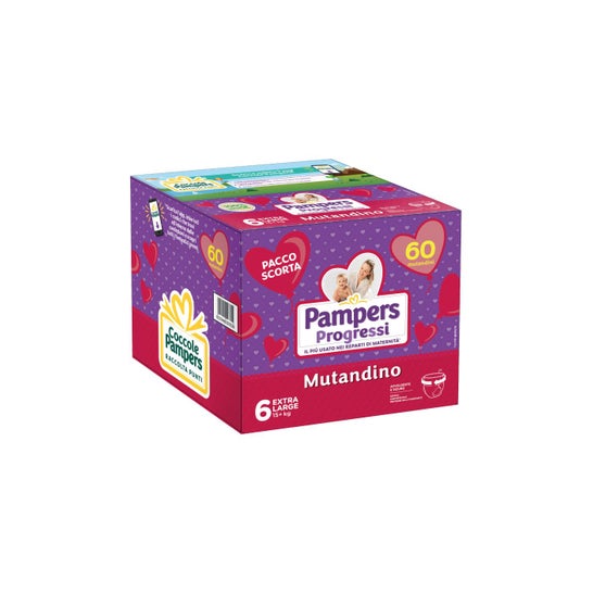 Pampers Fater Pampers Prog Mut Mut Quad Xl 60Pcs