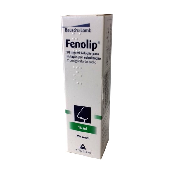 Bausch & Lomb Fenolip 20mg/ml Solução Nebulizador 15ml Bausch & Lomb Fenolip 20mg/ml Solução Nebulizador 15ml