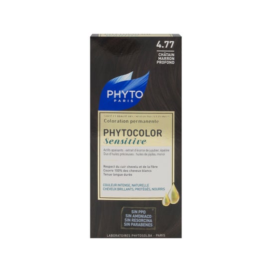 Phyto Color Sensitive 4.77 Brown Marron Intenso