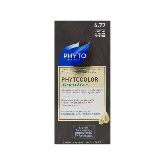 Phyto Color Sensitive 4.77 Brown Marron Intenso
