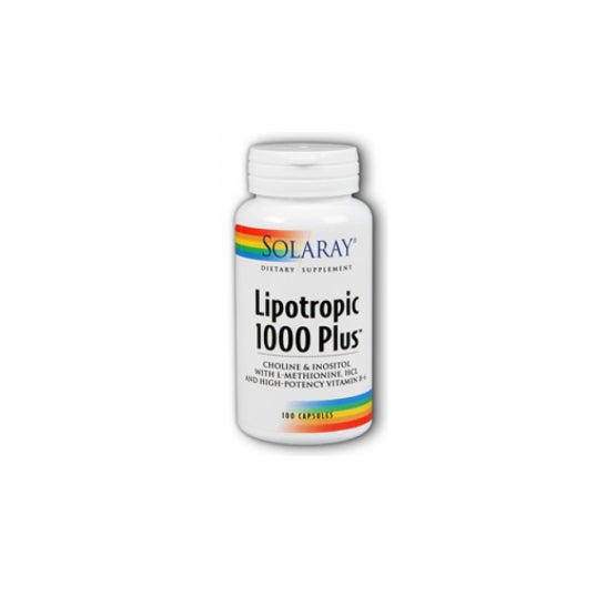 Solaray Lipotropic 1000 Plus 100cáps
