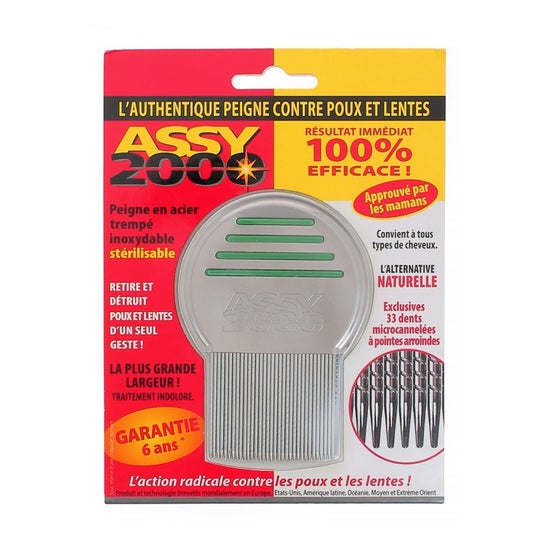 Assy 2000 Metal Lice Comb