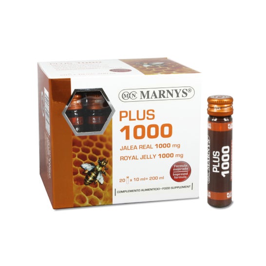 Marnys Royal Jelly Plus 1000mg 20 frascos