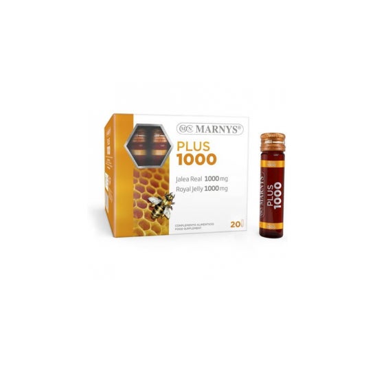 Marnys Royal Jelly Plus 1000mg 20 frascos