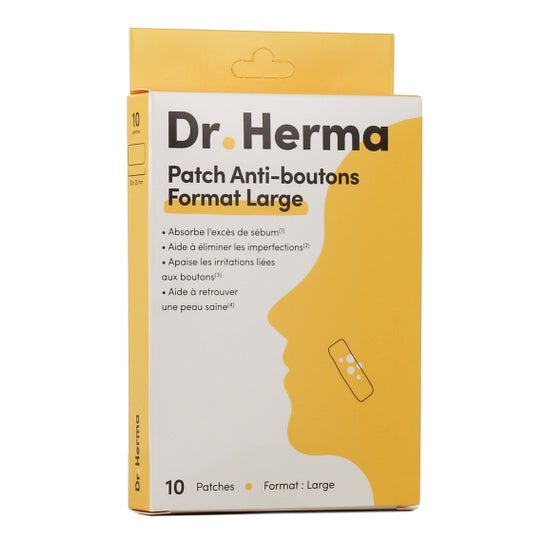 Dr. Herma Patch Large 10 Unidades