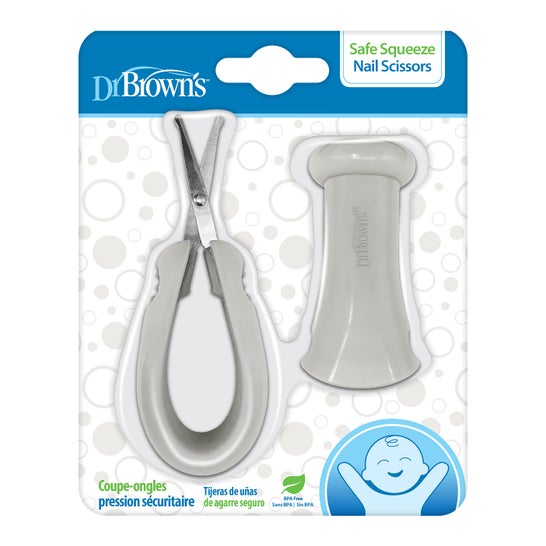 Dr. Brown'S Tesoura de Unhas Alça Segura 2 Unidades