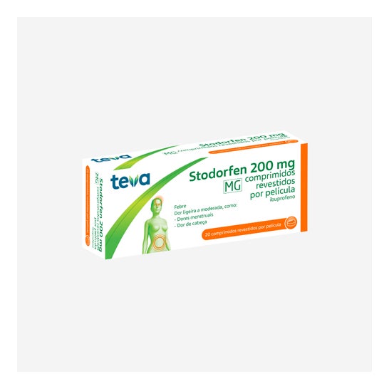 Teva Stodorfen 200mg Ibuprofeno 20comp Teva Stodorfen 200mg Ibuprofeno 20comp
