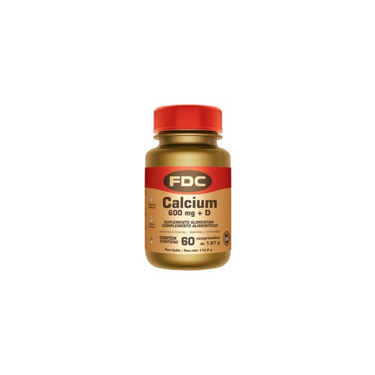 Fdc Cálcio 600 Mg + D 60 Comp