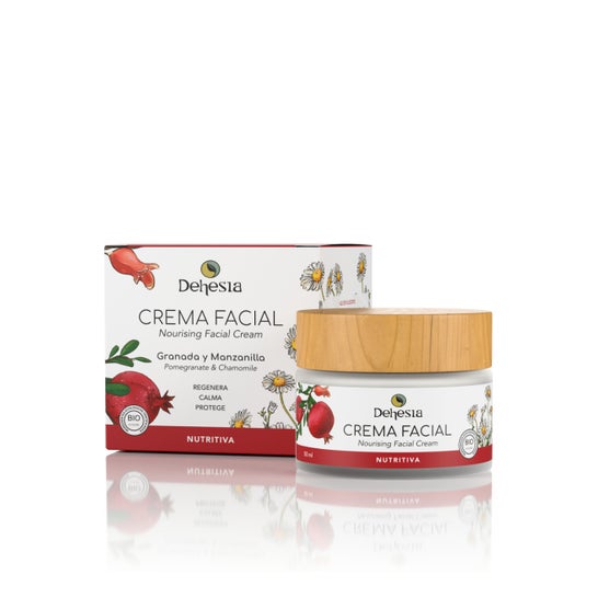 Dehesia Creme Facial Nutritivo Romã Camomila Bio 50 ml