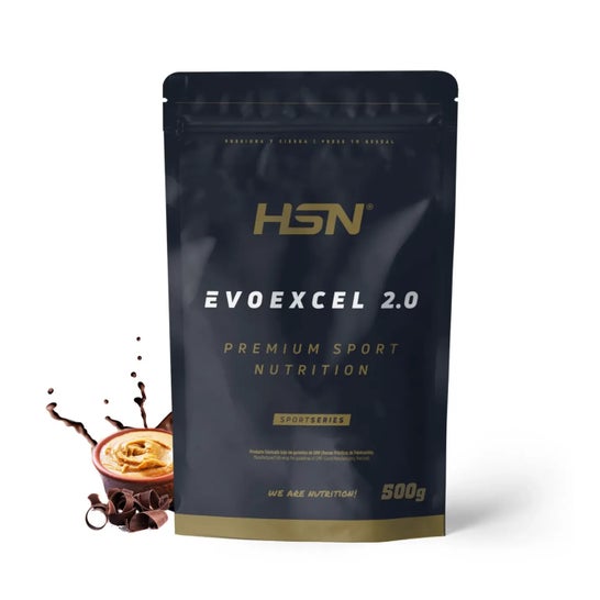 HSN Evoexcel 2.0 Whey Protein Isolate + Concentrate Chocolate y Cacahuete 500g