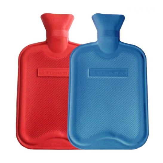 Hassemed Saco Água Quente Estriados 2 Lados 1 Unidade Hassemed Saco Água Quente Estriados 2 Lados 1 Unidade
