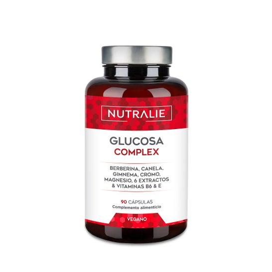 Nutralie Glucosa Complex con Berberina + Cromo + Canela 90caps