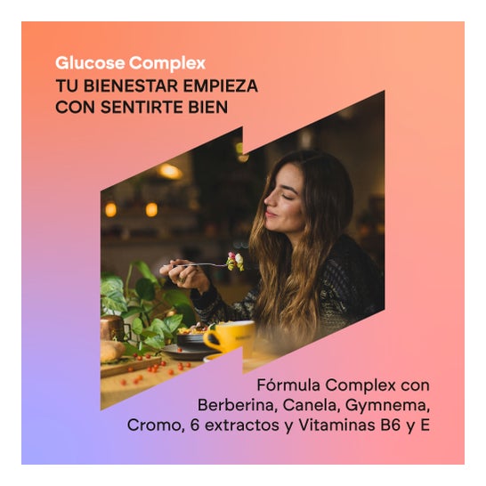 Nutralie Glucosa Complex con Berberina + Cromo + Canela 90caps