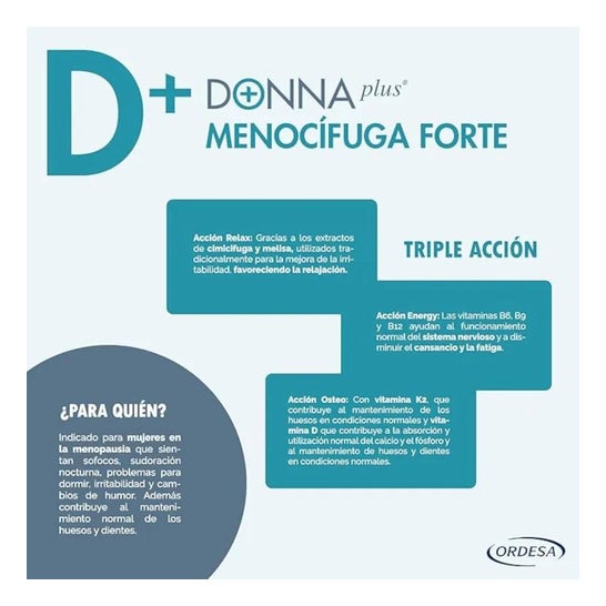 Donna Plus Menocifuga Forte 30comp Donna Plus Menocifuga Forte 30comp