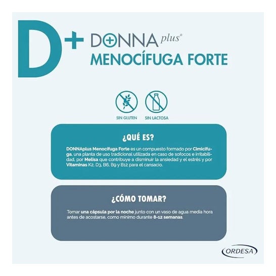 Donna Plus Menocifuga Forte 30comp Donna Plus Menocifuga Forte 30comp