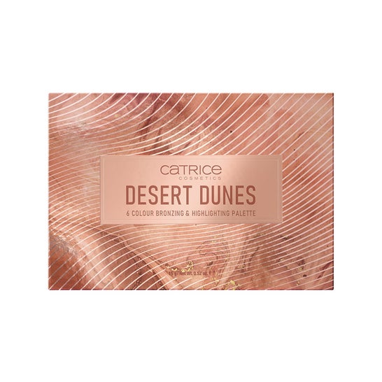 Catrice Desert Dunes 6 Paleta de Bronzeamento e Iluminação a Cores