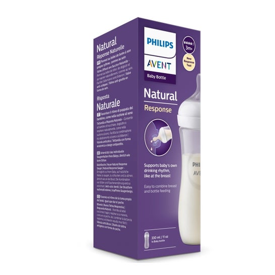 Philips Avent Mamadeira SCY906/01 Natural Response 330ml