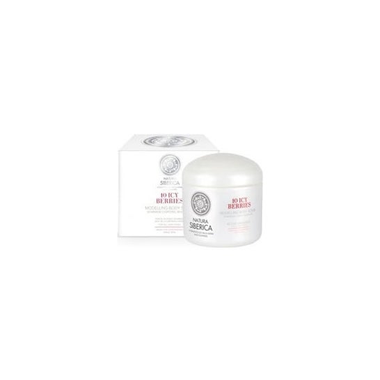 Natura Siberica Body Shaping Exfoliator, 10 bagas de gelo 300 ml