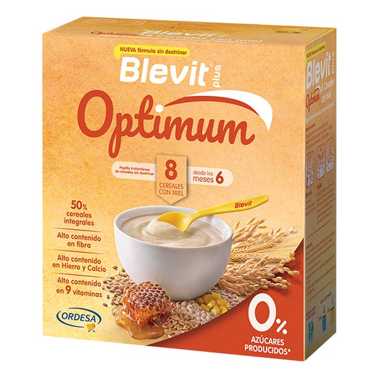 Blevit Plus Optimum 8 Cereals Honey 400g