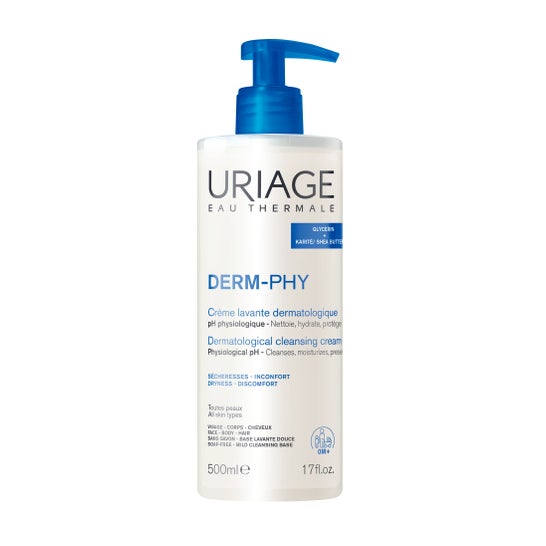 Uriage Derm-Phy Crema Limpiadora Dermatológica 500 ml