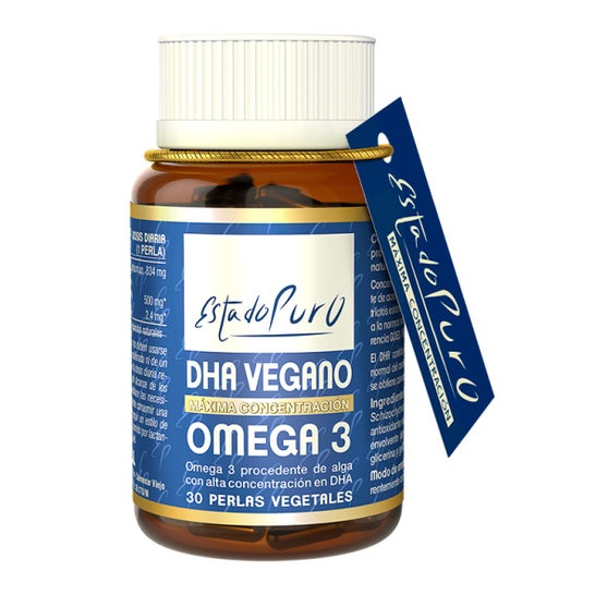 Estado Puro Tongil Dha Vegan Omega 3 30 Pérolas