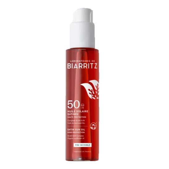 Laboratoires de Biarritz Óleo Cetim Spf50 125ml Laboratoires de Biarritz Óleo Cetim Spf50 125ml