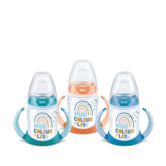 Nuk Baby Bottle Train First Choice bocal de silicone tamanho 2 150ml
