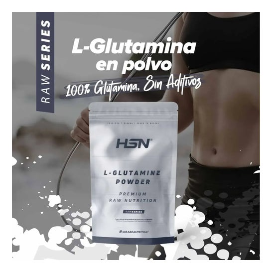 HSN L-Glutamina en Polvo 500g