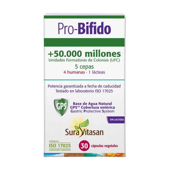 Sura Vitasan Pro-Bifido 30 cápsulas