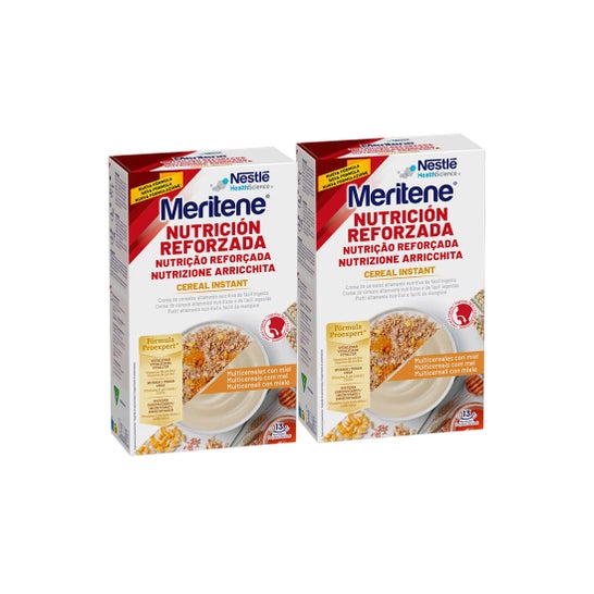 Meritene Nutrição Reforçada Cereal Instantâneo Multicereais 2x520 g