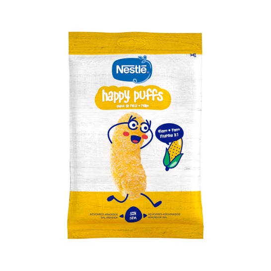 Nestlé Happy Puffs Snack Maíz 28g