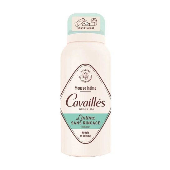 Cavailles Espuma Íntima Sem Enxágue Fresco 100ml