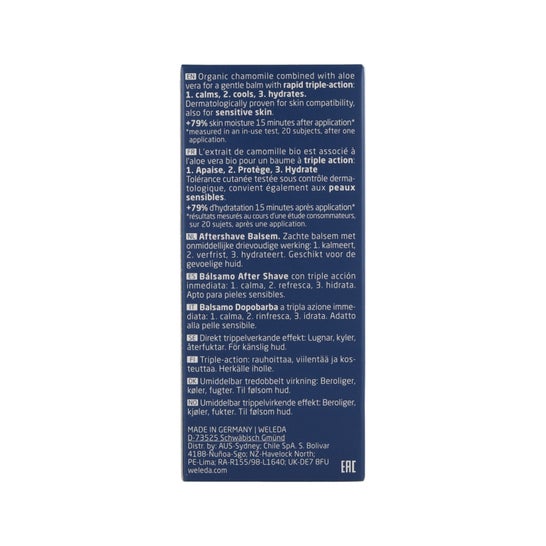 Bálsamo de barbear Weleda Men 100ml