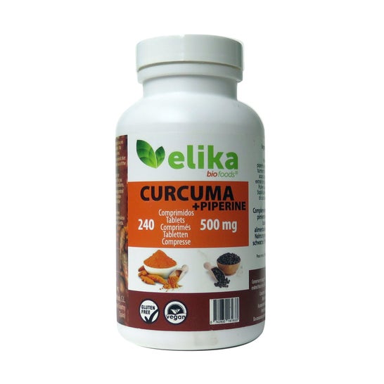 Elikafoods Curcuma + Piperine 240 caps