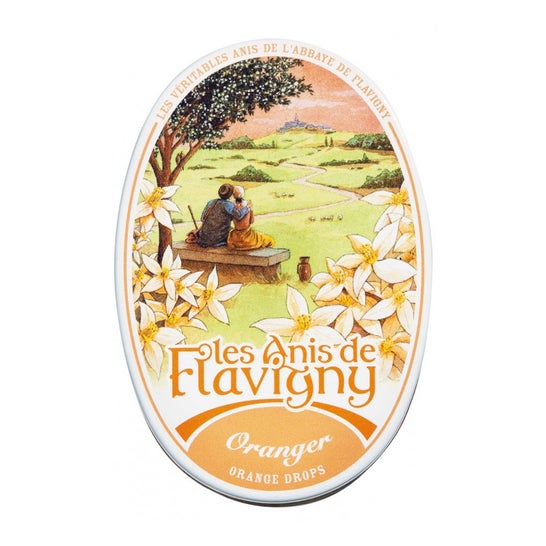 Les Anis de Flavigny Caramelo Naranja 12uds
