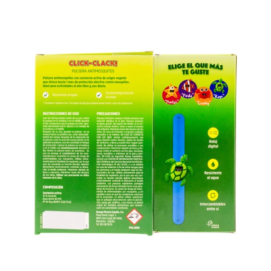 Pulseira Relec Click-clack + SpongeBob Led