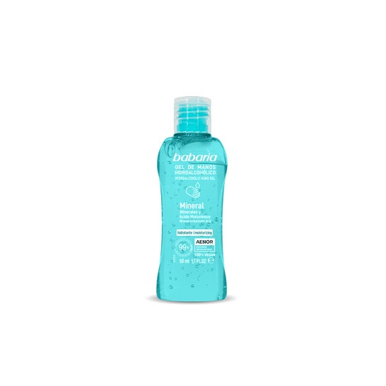 Babaria Mineral Hand Gel Hidroalcoólico 50ml