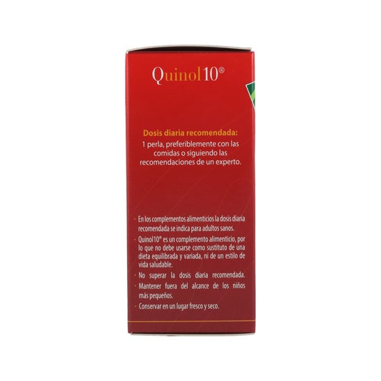 100% Natural Quinol10 60 100mg Pérolas