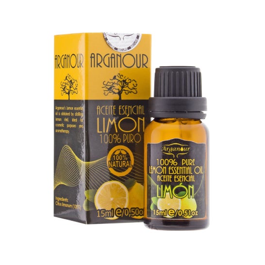 Arganoura óleo de limão essencial 15ml