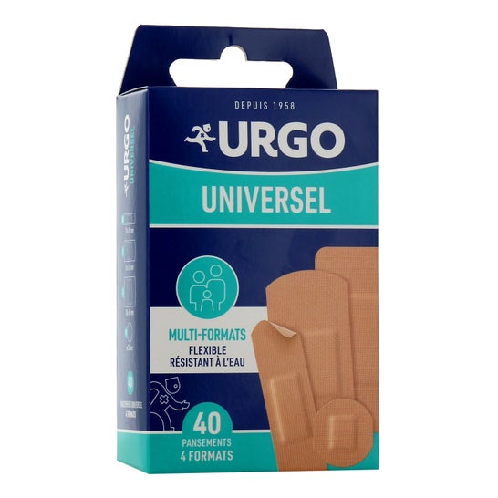 Urgo Universal Multi-Formatos Pensos 4 Formatos 40 Unidades
