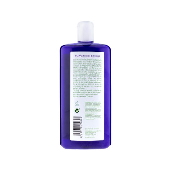 Shampoo de Extrato de Alecrim Kamel ™ 500ml