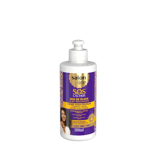 Salon Line SOS Cachos Creme de Pentear Mix de Óleos 300ml