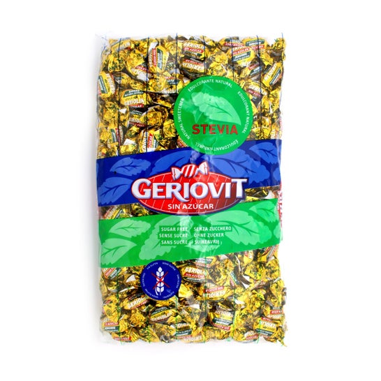 Geriovit Rebuçados de Gengibre e Limão Stevia sem Açúcar 1kg