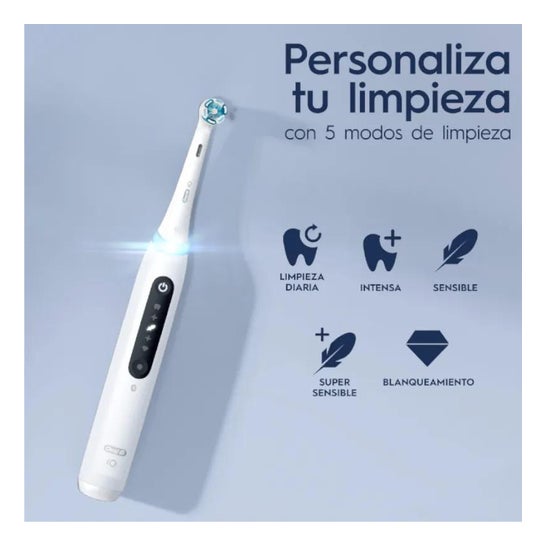 Oral-B Laboratory Kit Io 5 Escova Dentes Eletrica Branc + Recarg