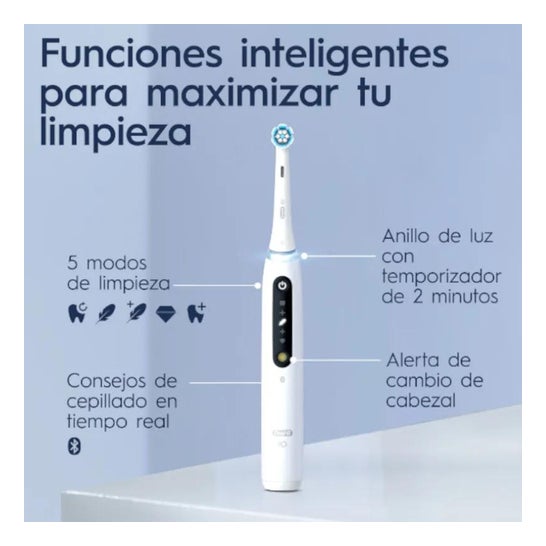 Oral-B Laboratory Kit Io 5 Escova Dentes Eletrica Branc + Recarg