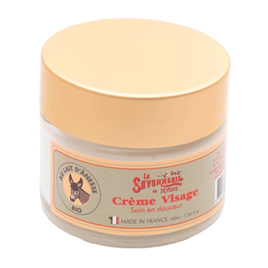 La Savonnerie de Nyons Creme Facial Leite de Burro Bio 40ml