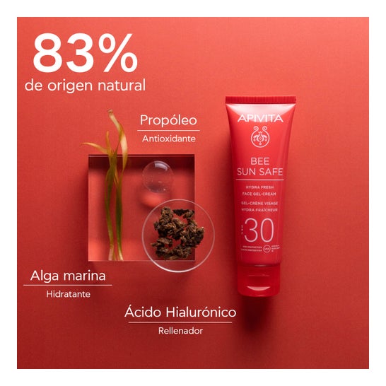 Apivita Bee Sun Safe Hydra Fresh Gel-Crema Facial SPF30 50 ml